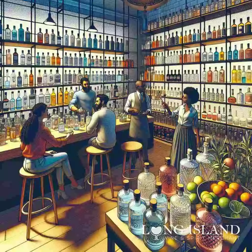 Exploring the Gin Universe via Liquor Store Open