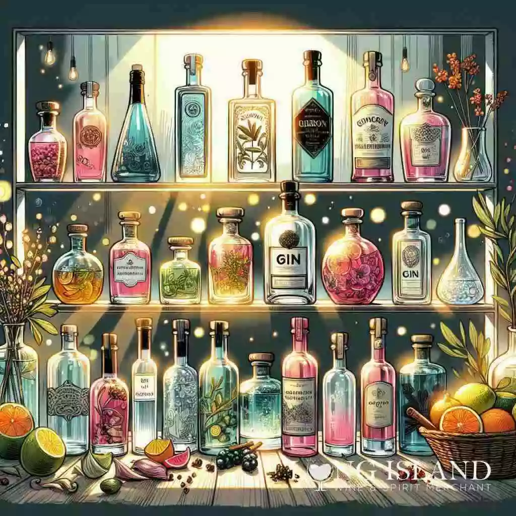 Navigating Gin's Complex Flavors at Liquor Store Open