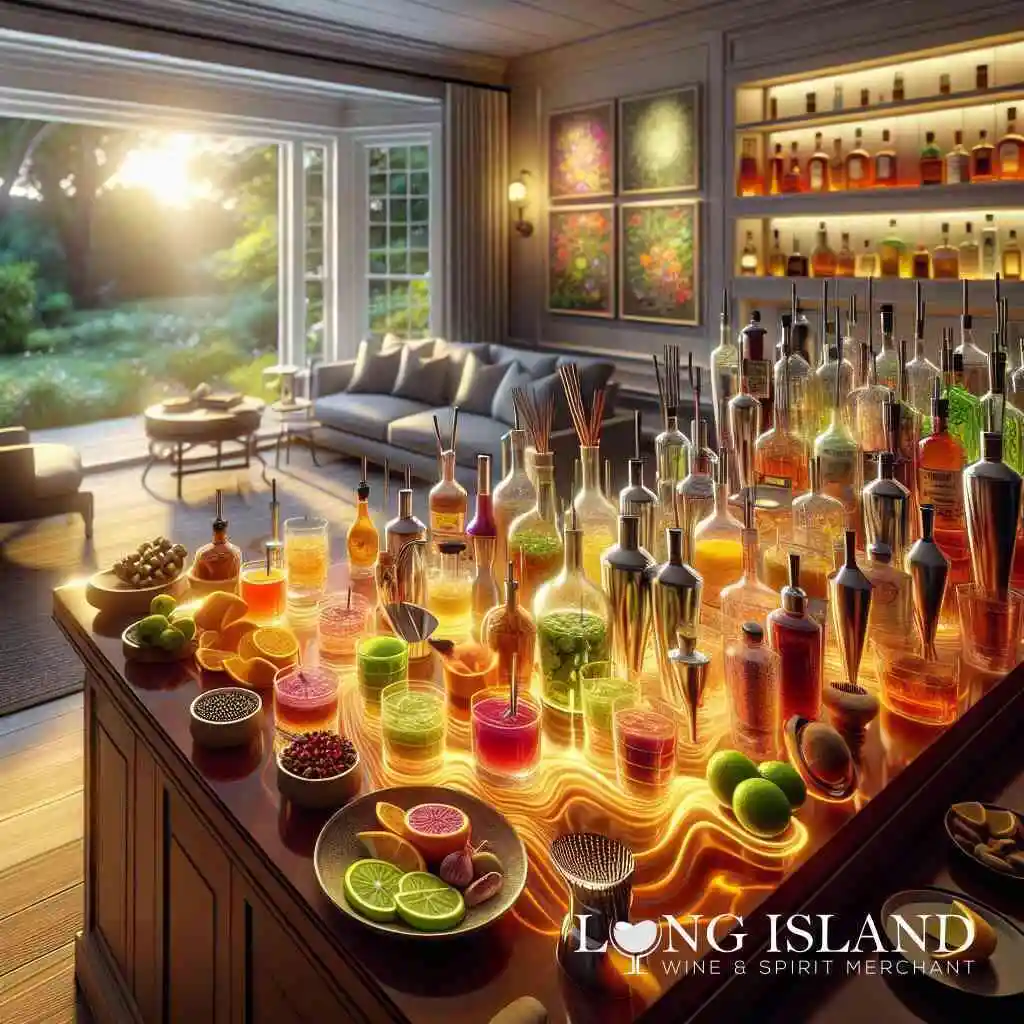 What are Long Island's Mixology Essentials with Liquor Store Open