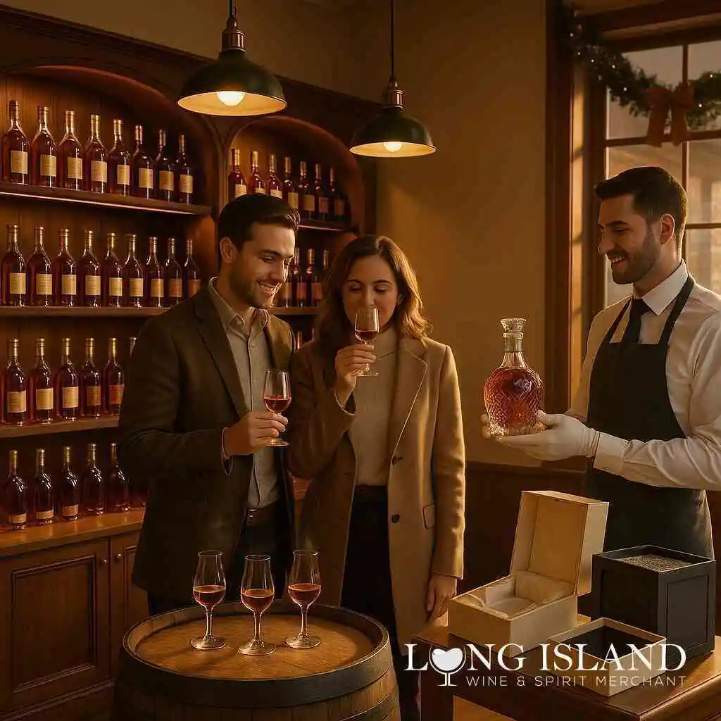 Examining Long Island Cognac Range at Liquor Store Open
