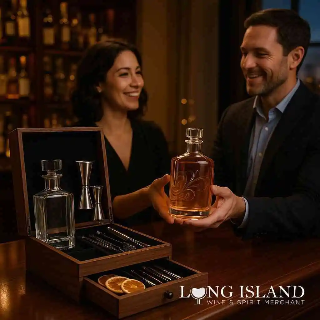 Engraved vs gift box liquor which wins at Liquor Store Open