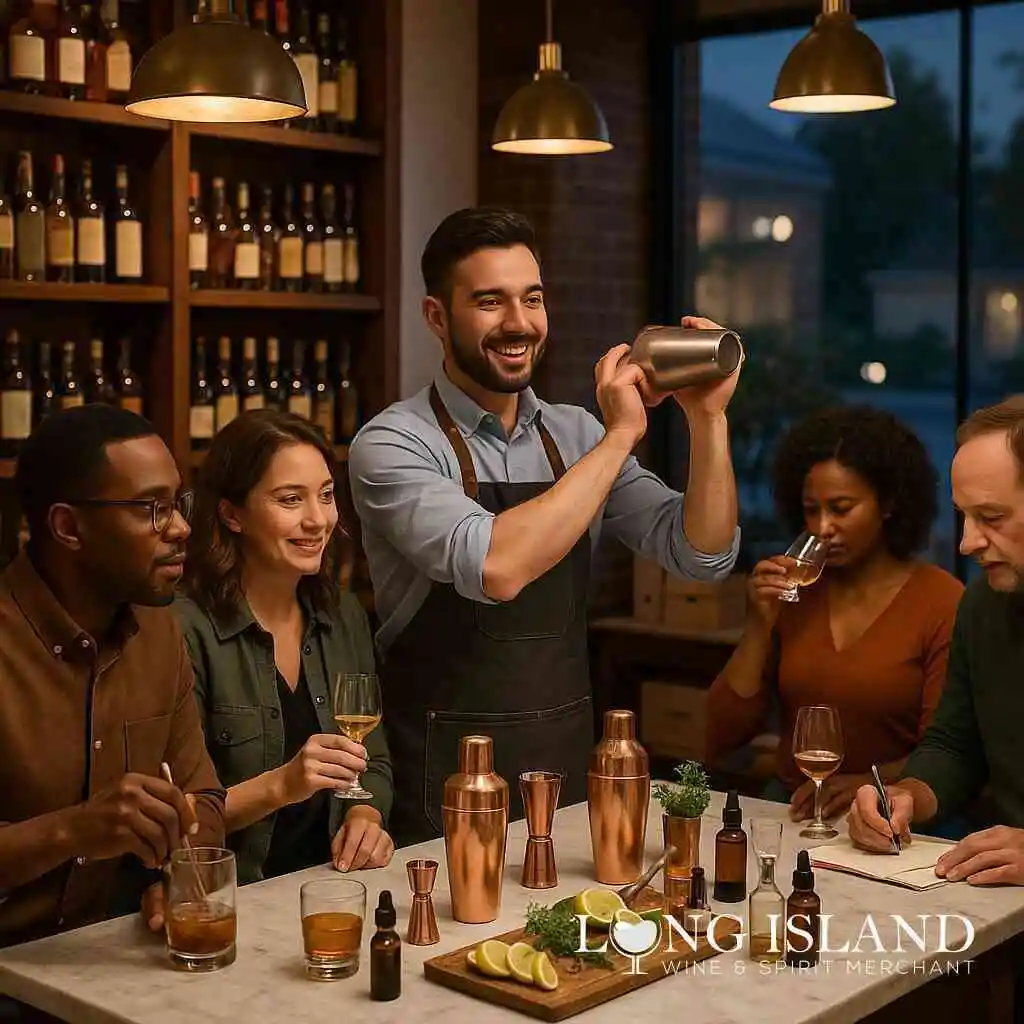 What is Liquor Store Open mixology mastery near Commack