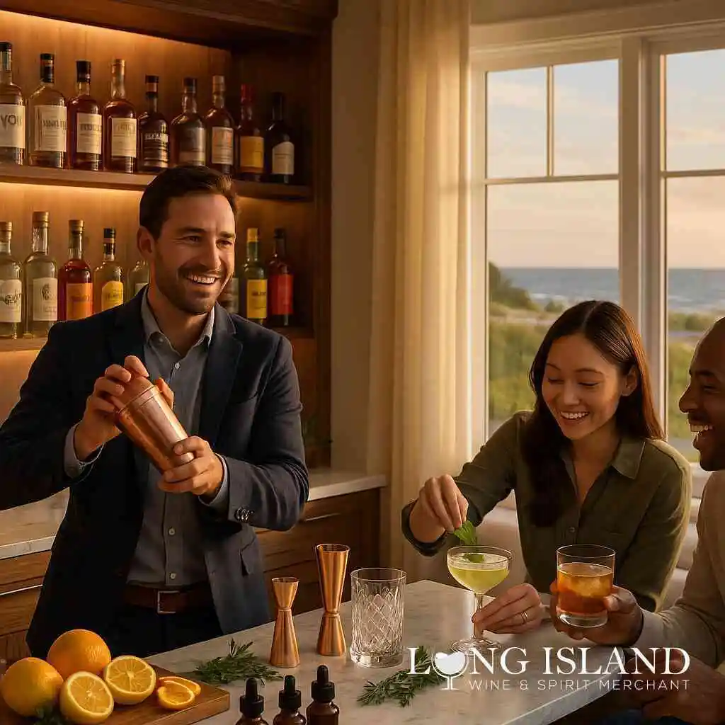 Build a home bar using Liquor Store Open Long Island picks