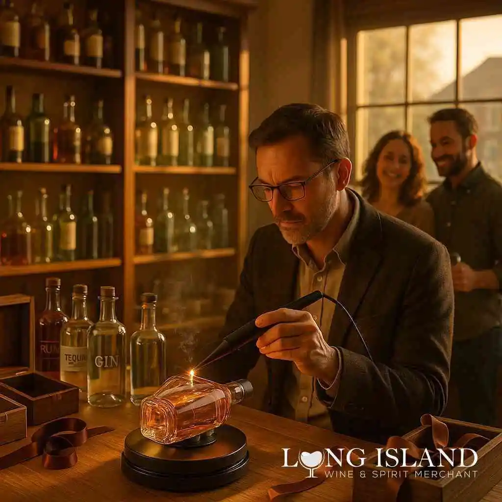 Guide to bottle engraving with Long Island Liquor Store Open