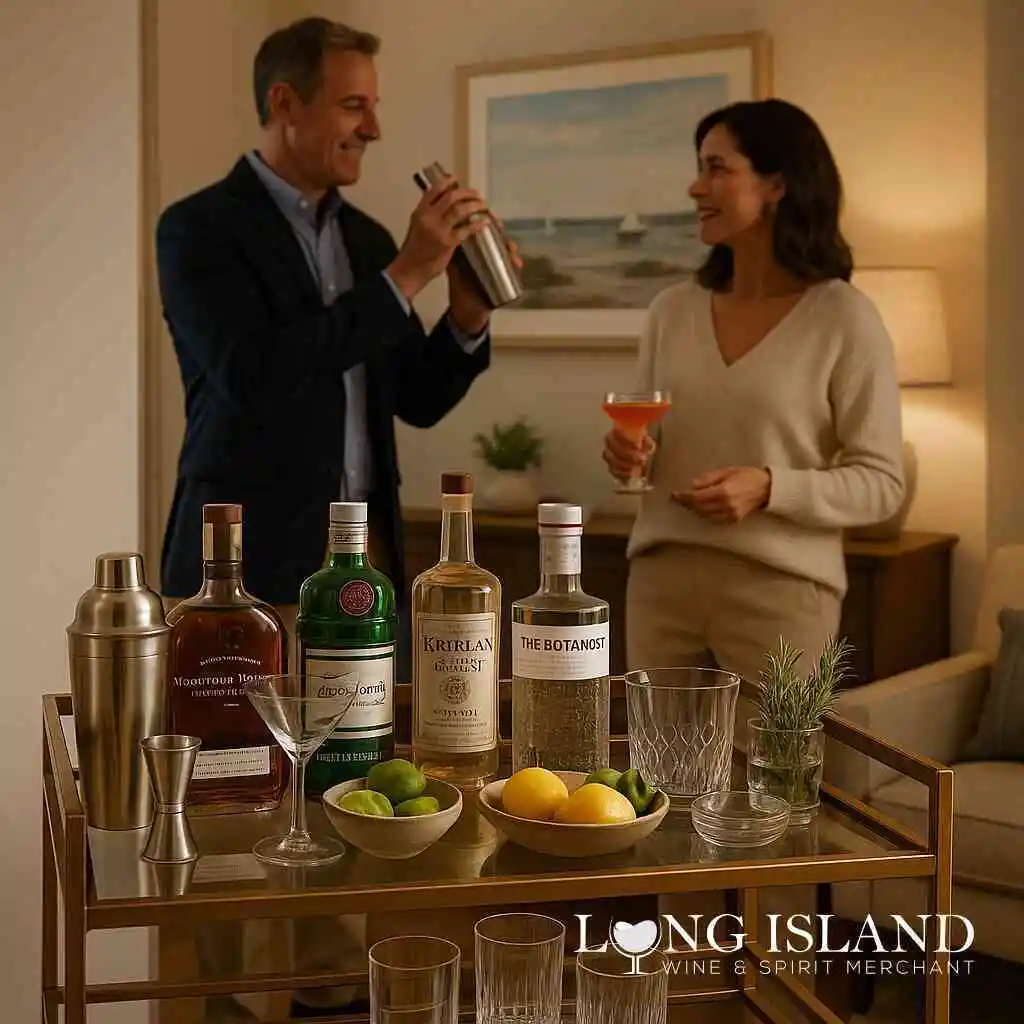 How to build a Long Island home bar via Liquor Store Open