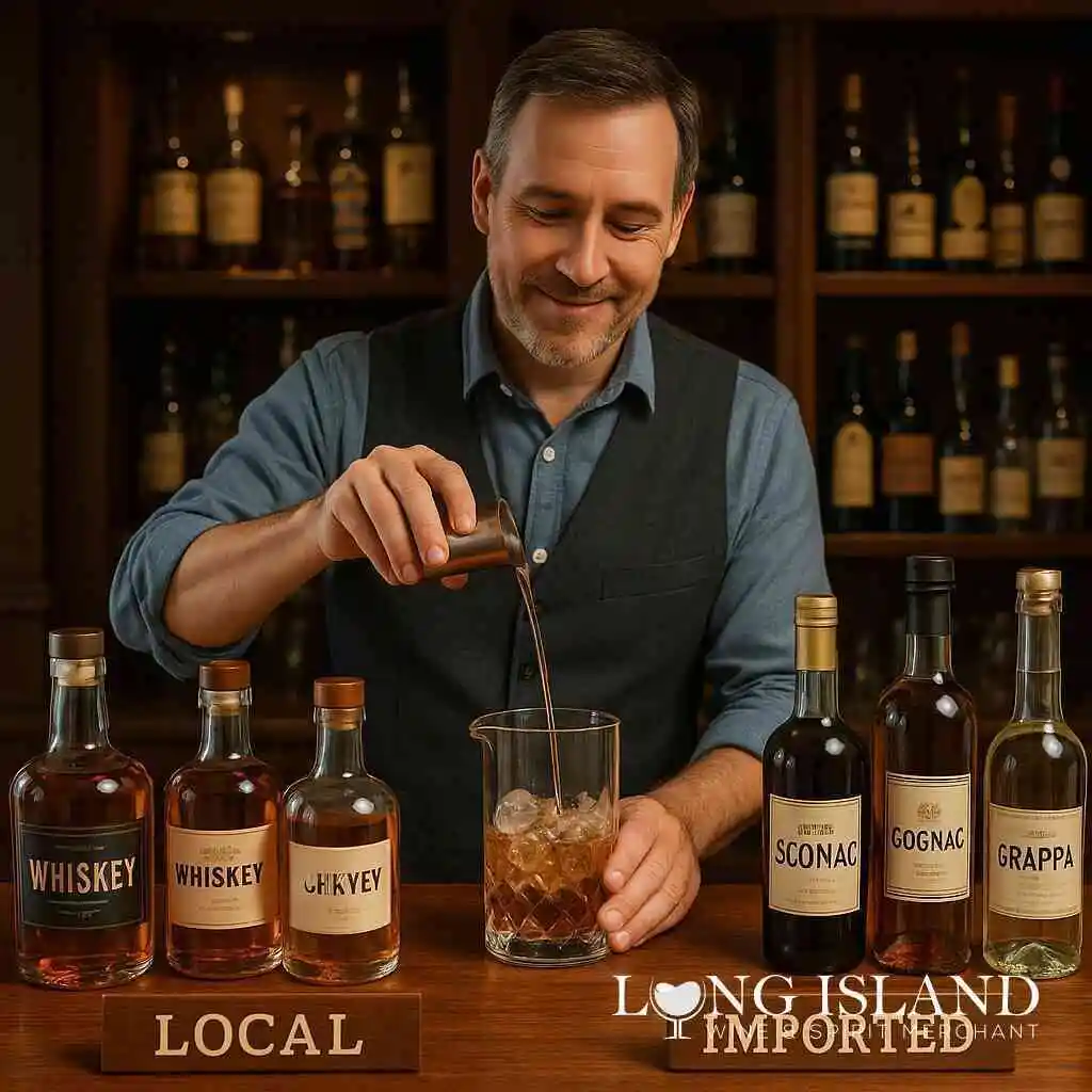 Compare local versus imported liquor with Liquor Store Open