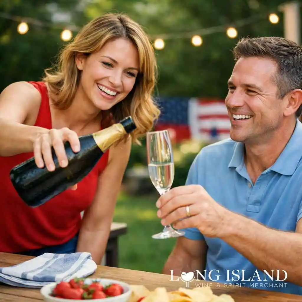 What pours best beside burgers, ribs, chicken wings, and steak when the grill is doing the heavy lifting — Liquor Store
